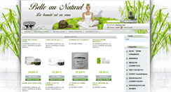 Desktop Screenshot of bellenaturel.com